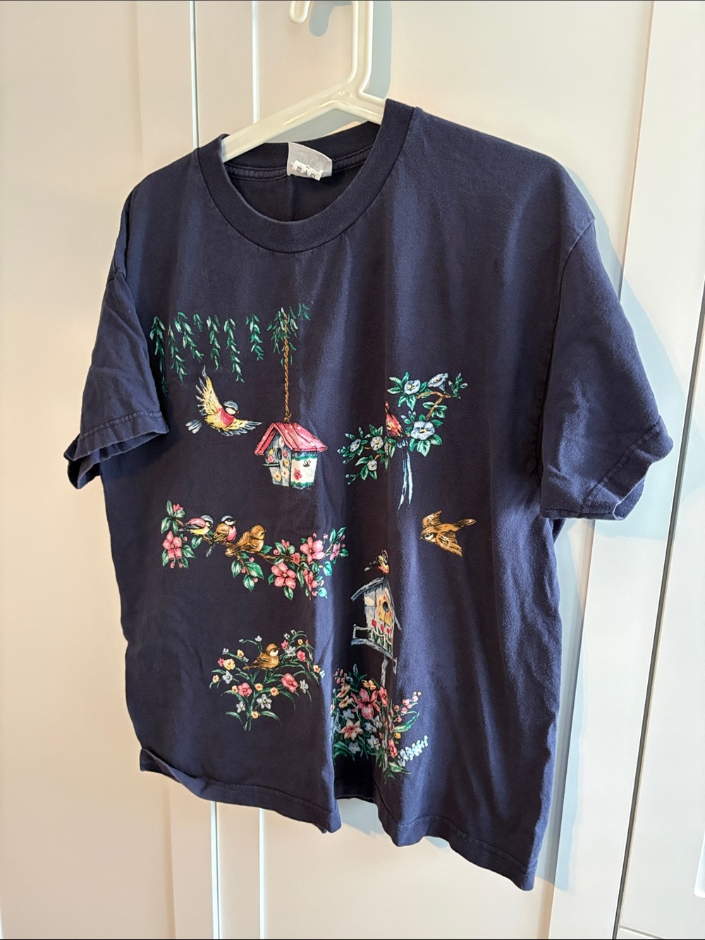 Vintage Simply Basic bird grandmacore tshirt